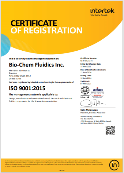 BCF ISO9001